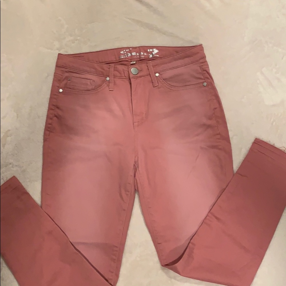 pink denim
